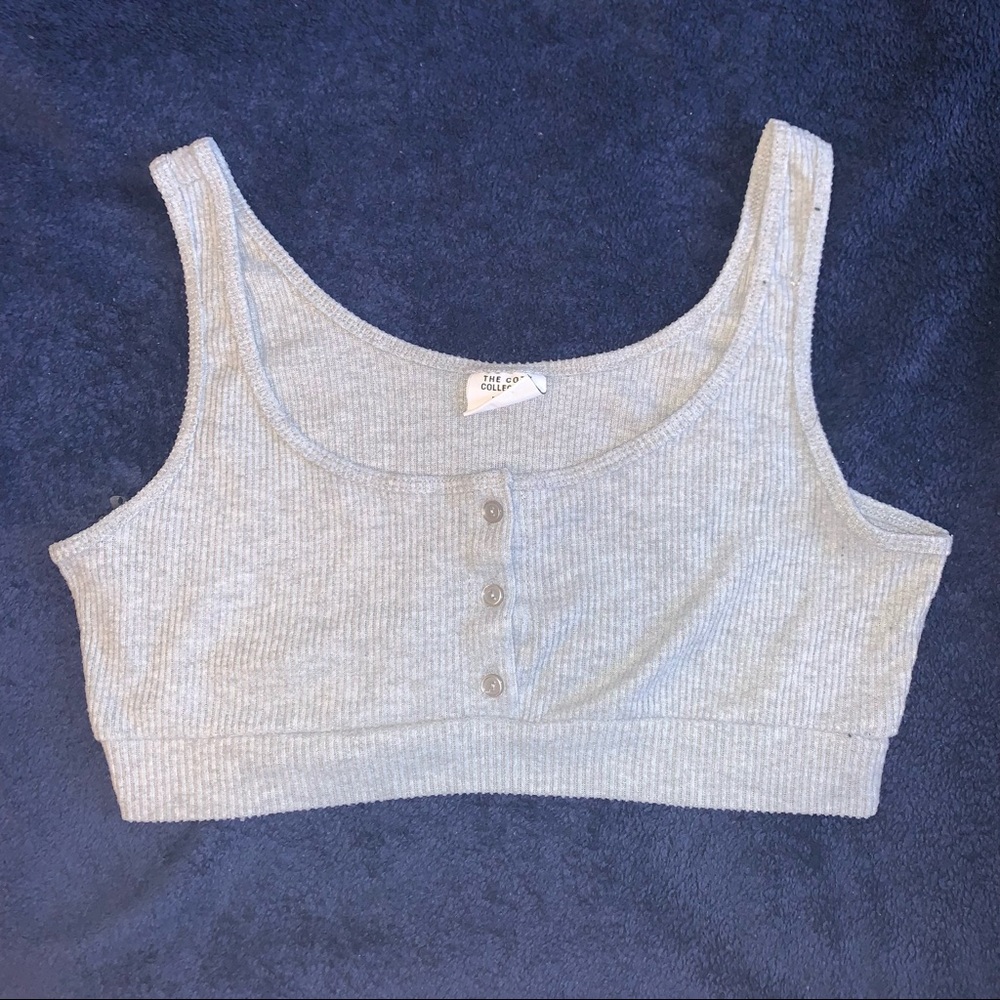 Gray Rue21 “The Cozy Collection” top